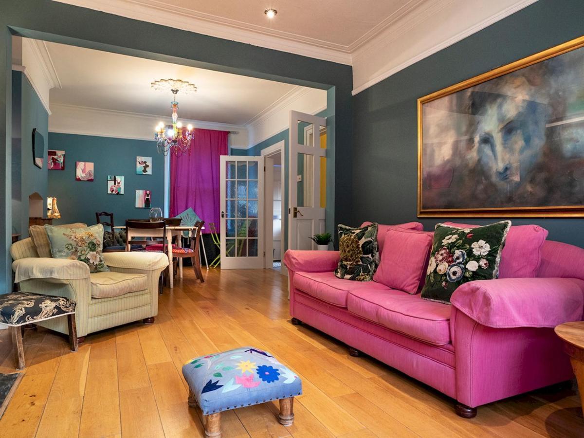 Pass The Keys Colourful, Quirky Artist-Owned 3 Bed Next To Cafes Villa Belfast Buitenkant foto